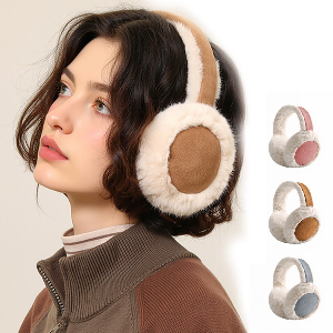Winter Outdoor Warm Earmuffs Portable Cold Protection Soft Plush Fluffy Cycling and Ski Ear Muff