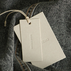 Garment Label Tags Accessories Custom Logo Hanging Name Hand Made Label String Tags Personalized Paper Clothing Tag